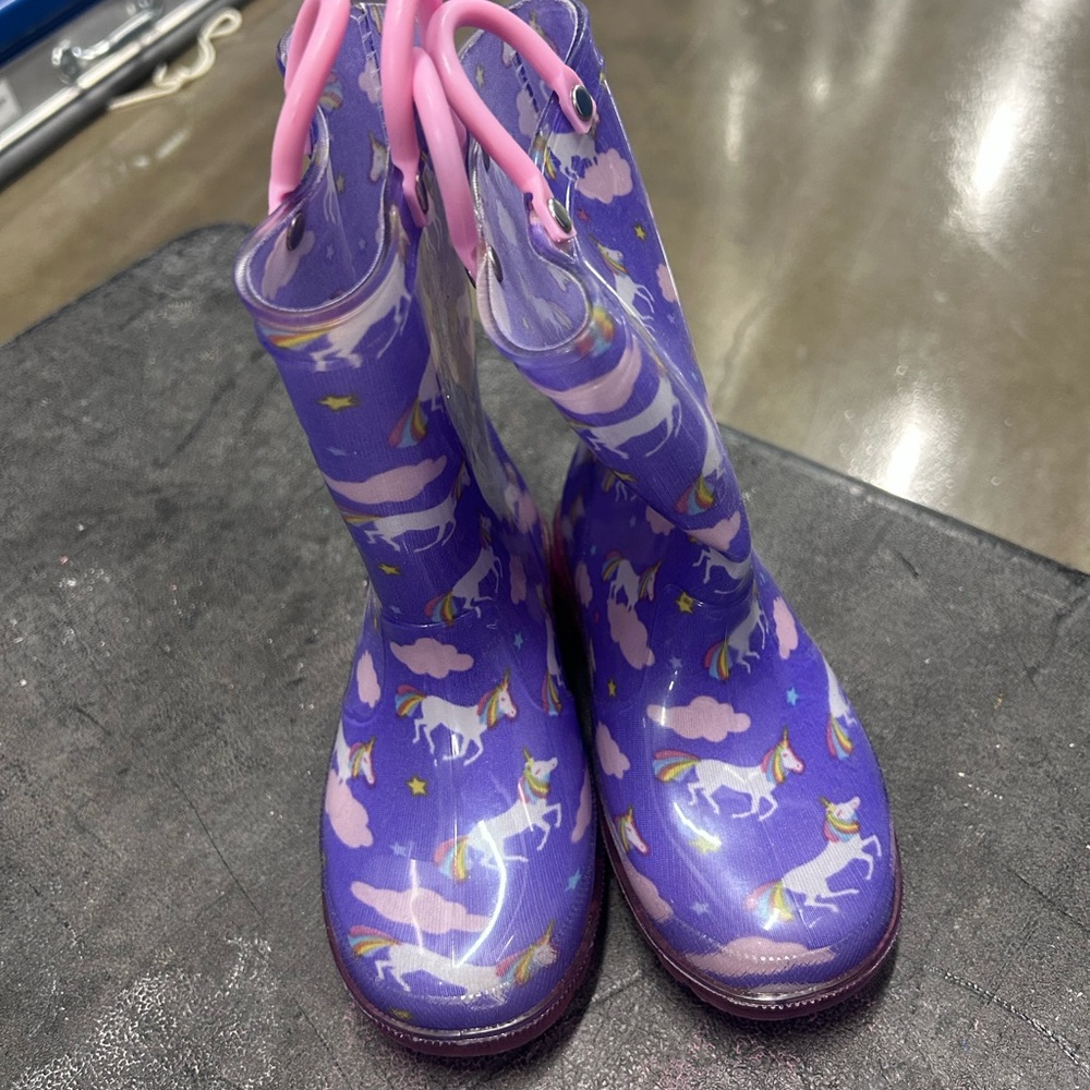 Lilly of New York Purple Unicorn Kids Boots
